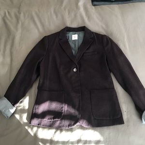 Banana Republic - burgundy blazer- size 10